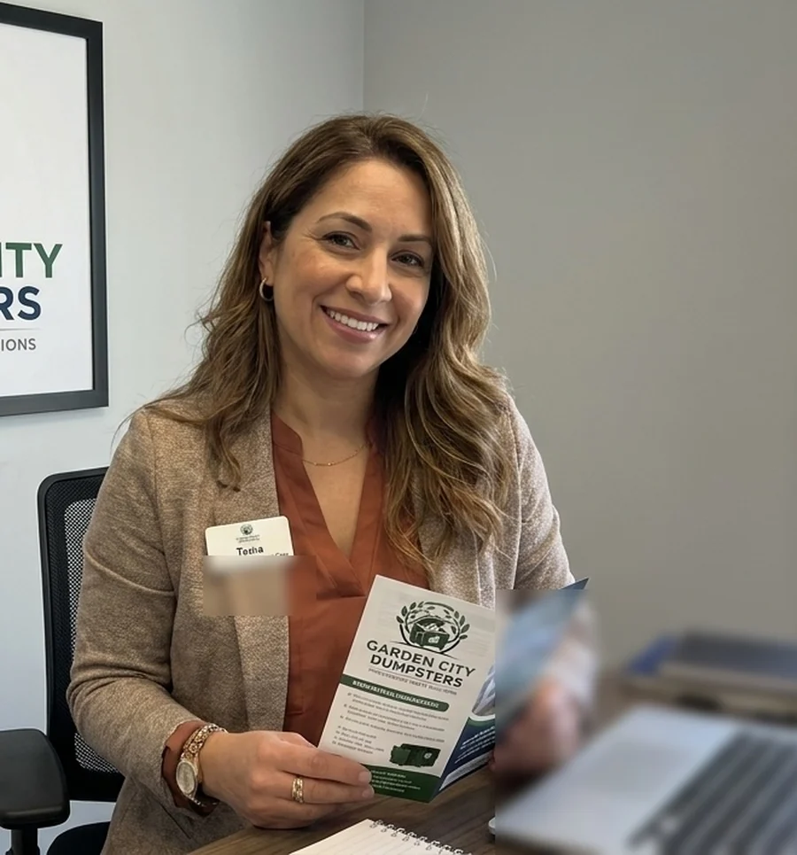 Tasha, Marketing & Customer Care at Garden City Dumpsters